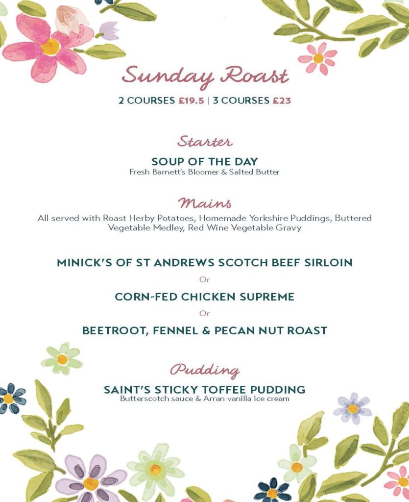 Best Sunday Roast in St Andrews May 2022 Best Sunday Roast in St Andrews May 2022
