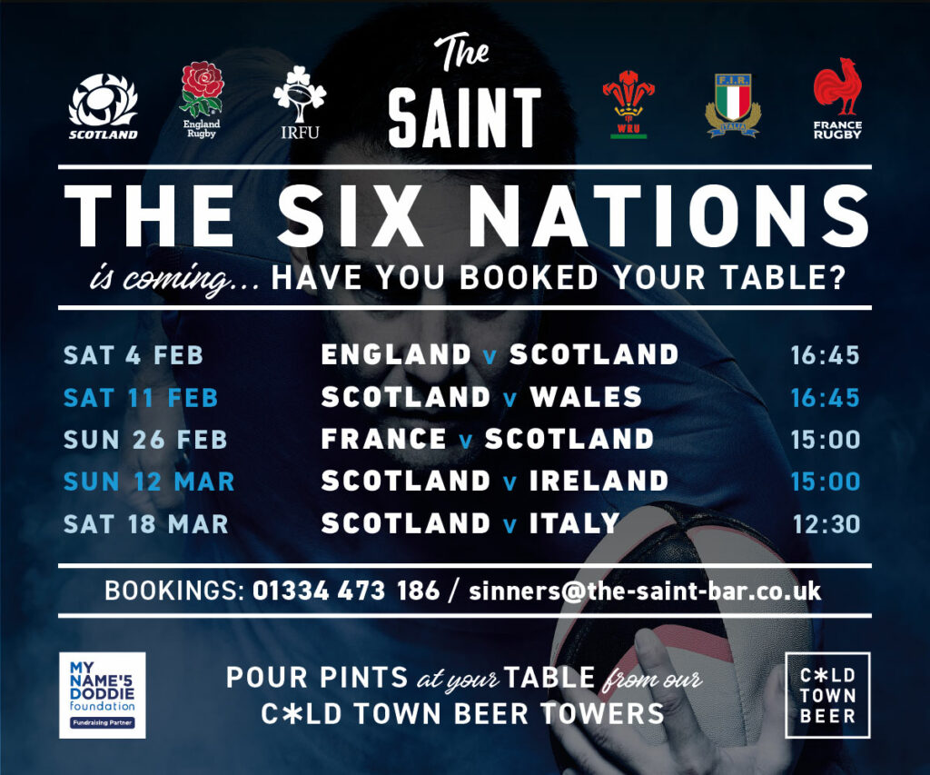 Where Can I Watch The Six Nations in St Andrews The Saint Bar Where Can I Watch The Six Nations in St Andrews The Saint Bar