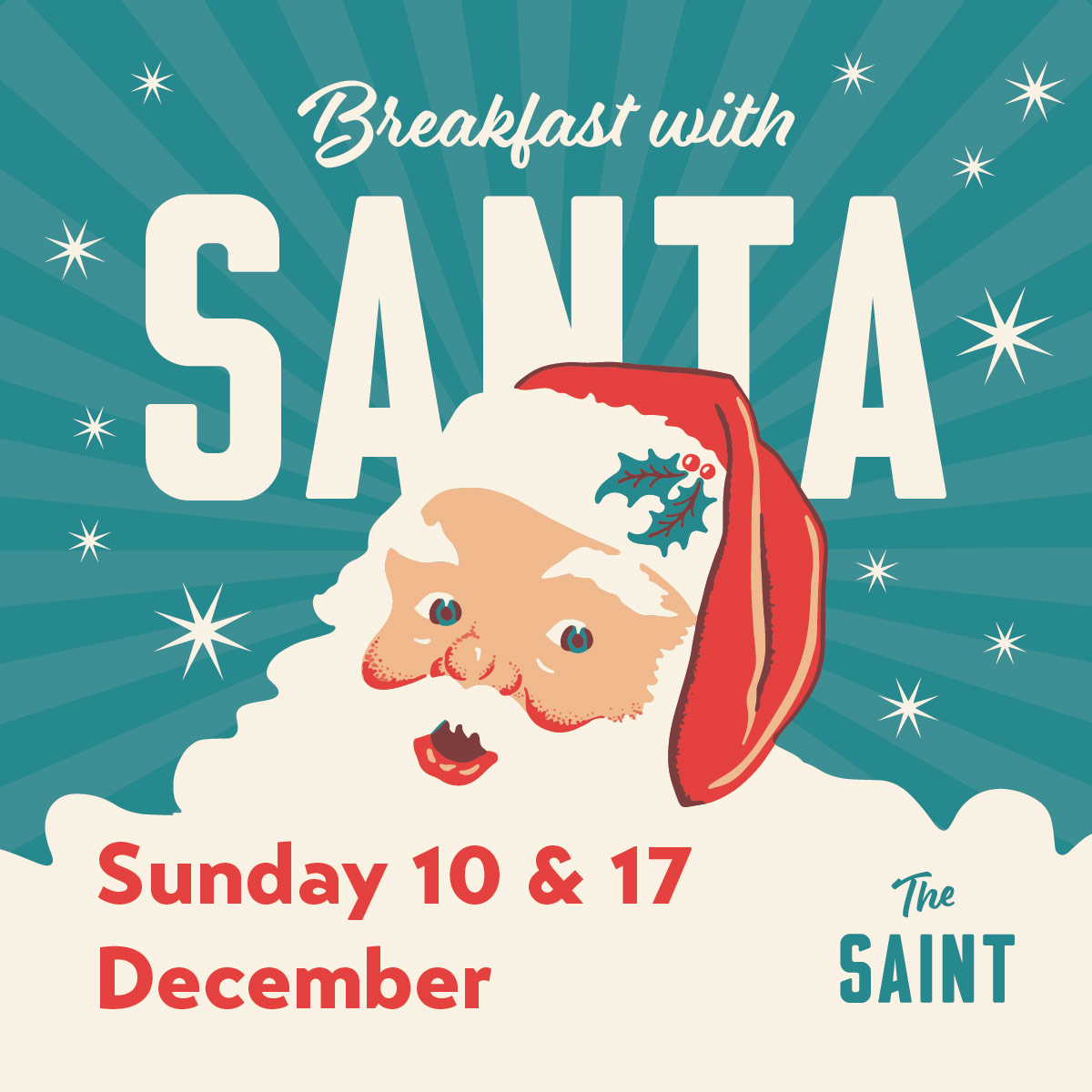 SAINT_SANTA_BREKKIE_SQ Breakfast with Santa