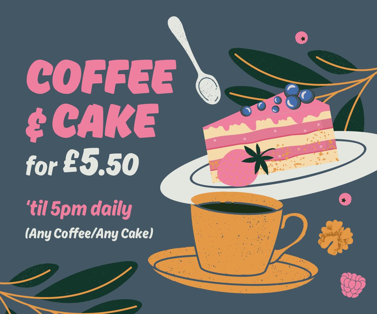 coffee and cake offer